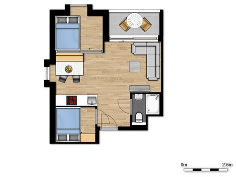 APARTMENT 4 people - Comfort | 2 Bedrooms