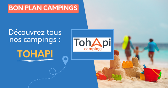 Sélection campings Tohapi