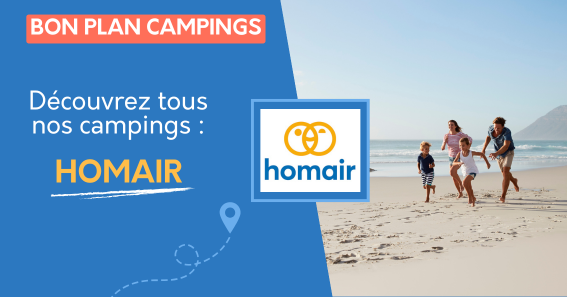 Sélection campings Homair